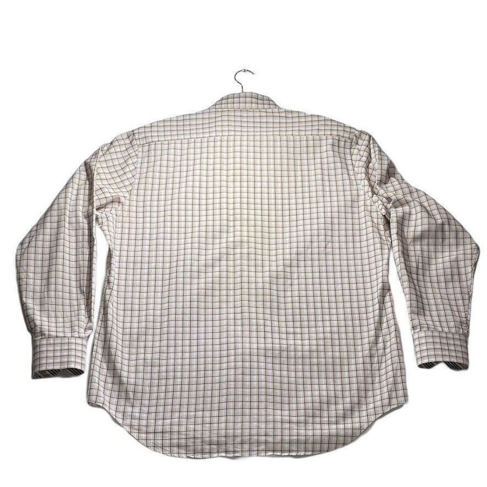 Tailor Byrd COLLECTION Mens XL Button-Down Long-Sleeve Plaid Shirt - Picture 3 of 11